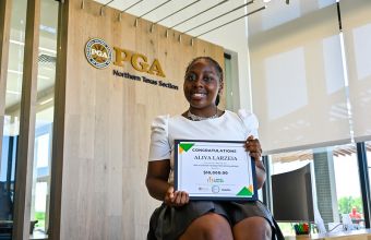 Aliya L., Recipient of a $10,000 Scholarship via IAMGF and NTPGA Fairway To Success program