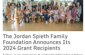 IAMGF announced as a 2024 Jordan Spieth Family Foundation Grant recipient!